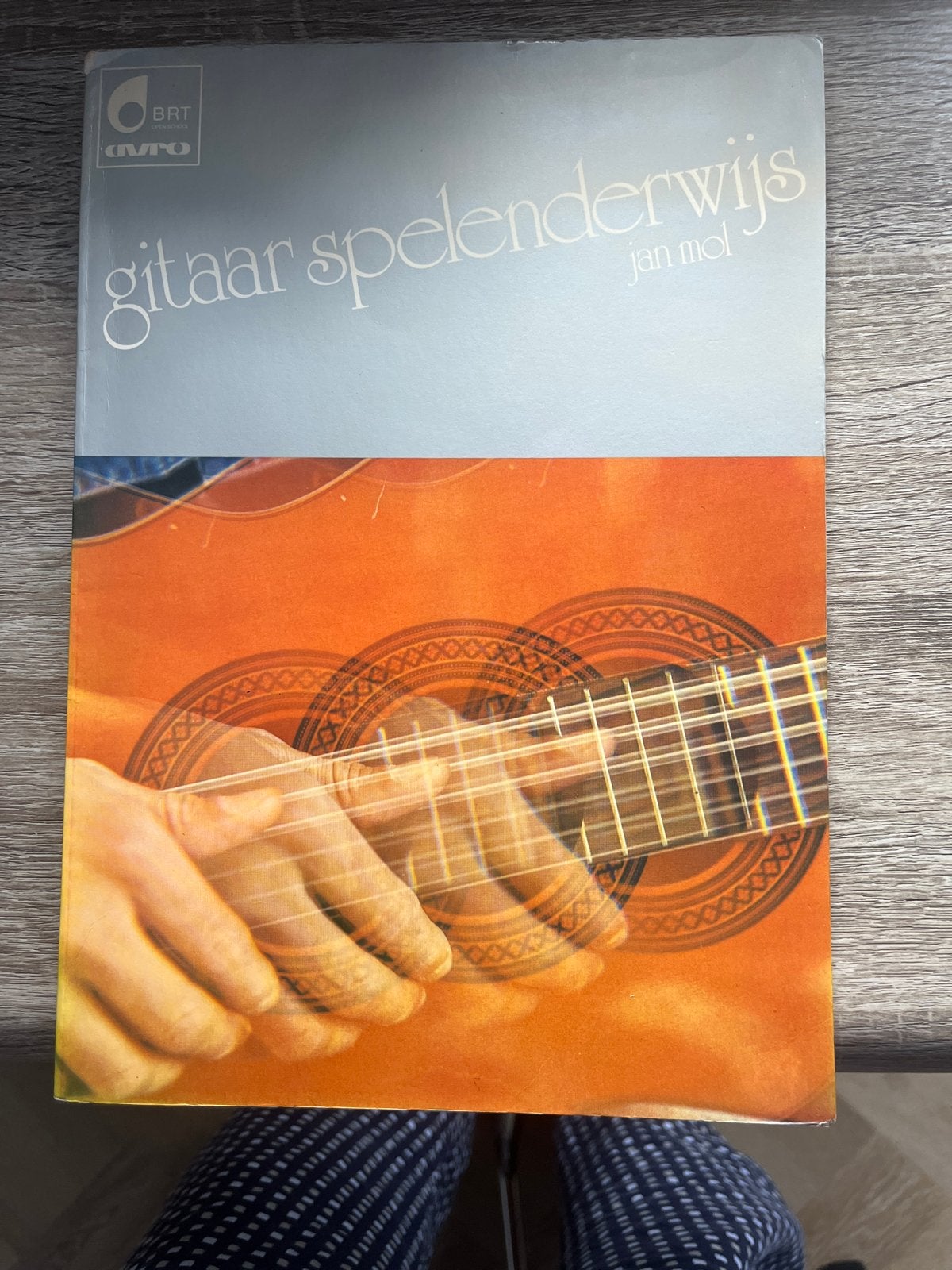 Gitaar Spelenderwijs - Jan Mol (Vintage Gitaarboek), Overige genres, Les of Cursus, Ophalen of Verzenden, Gitaar