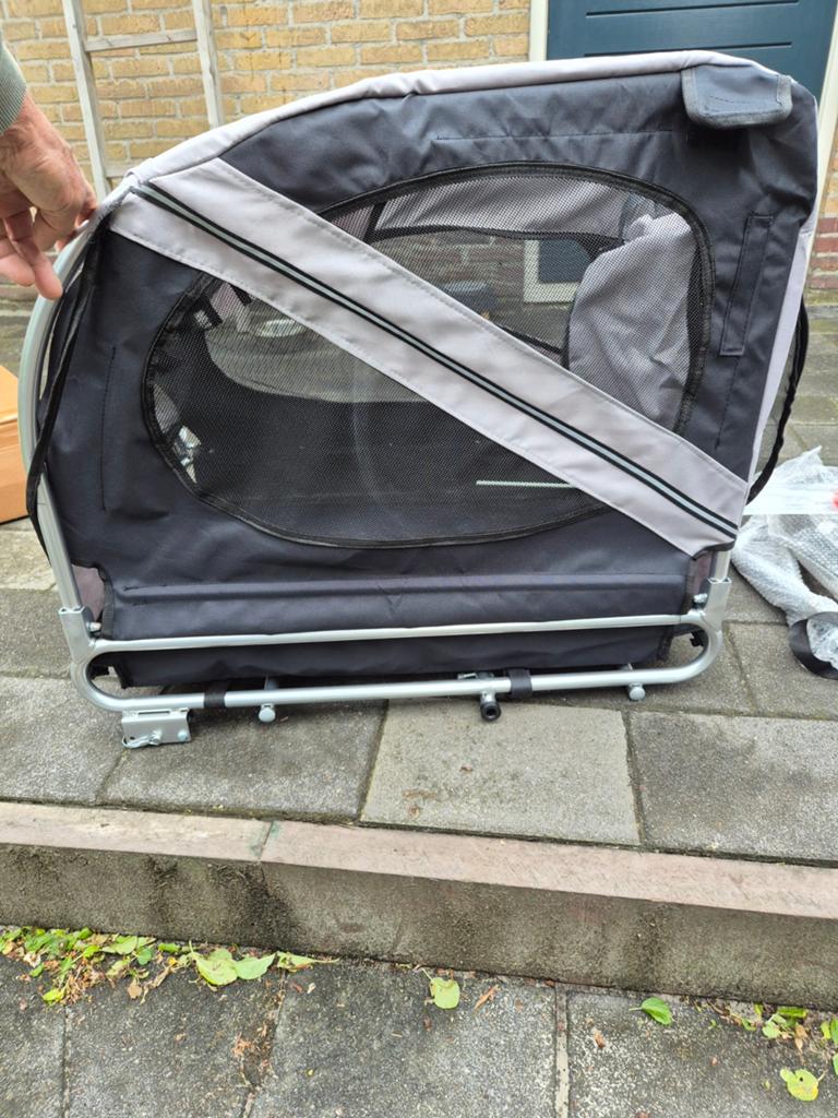 hondenfietskar met doekschade, Ophalen of Verzenden