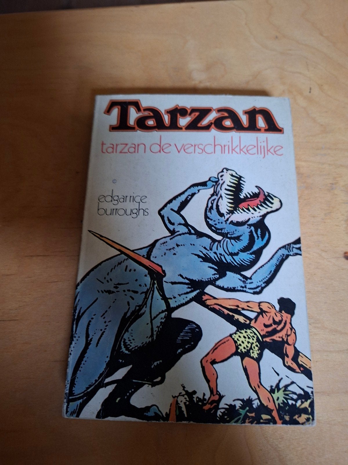 Tarzan de Verschrikkelijke - Edgar Rice Burroughs, Ophalen of Verzenden, Gelezen, Edgar Rice Burroughs, Nederland