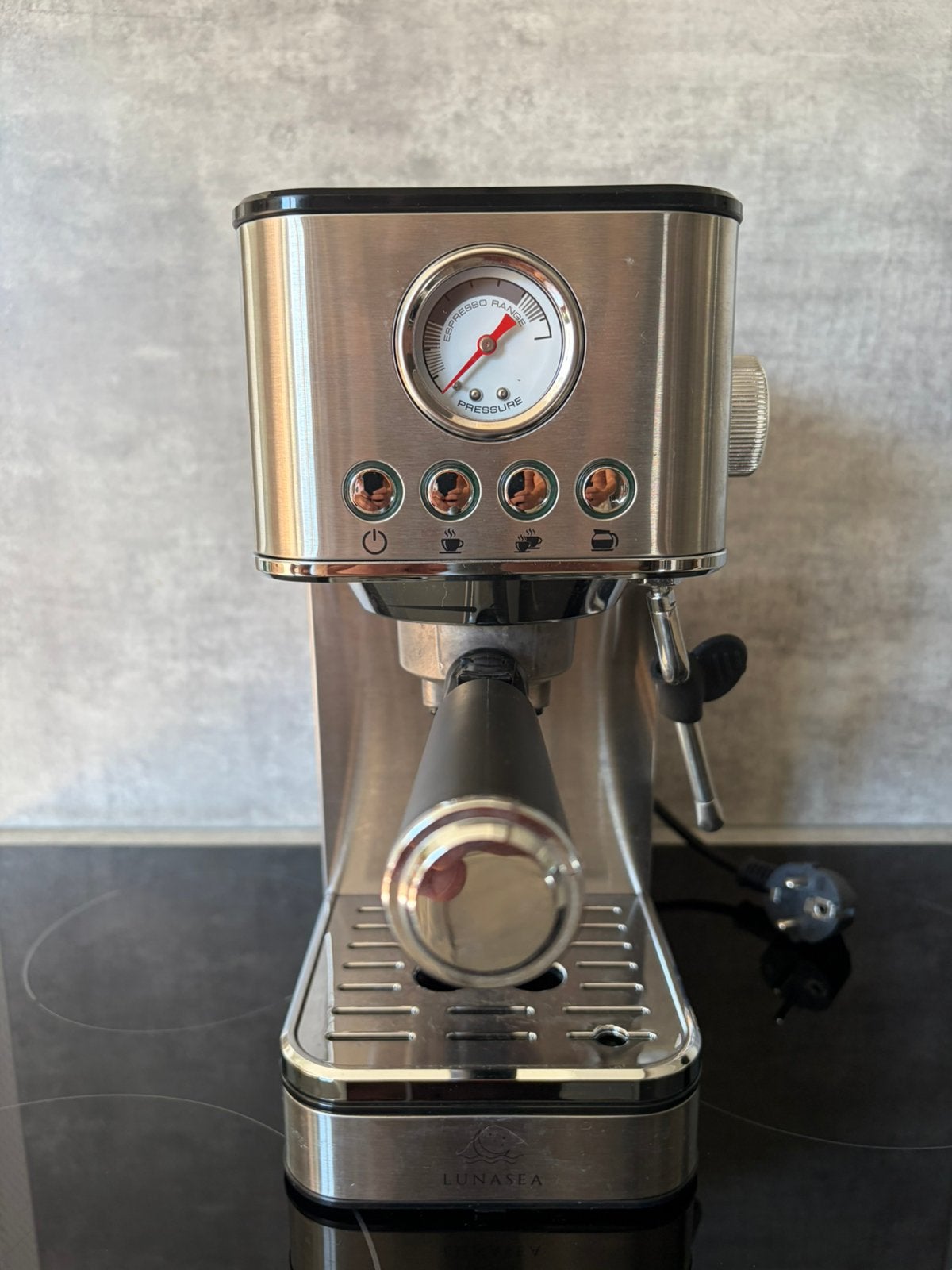 Lunasea koffiezetapparaat, Ophalen, Gebruikt, Koffiemachine, Gemalen koffie