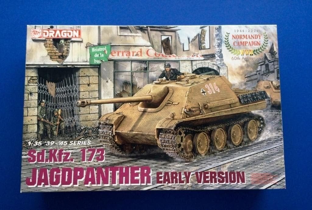 Dragon	6245	Sd.Kfz. 173 Jagdpanther Early  Incl. ALU loop	1/, Hobby en Vrije tijd, Verzenden, 1:32 tot 1:50, Nieuw, Italeri