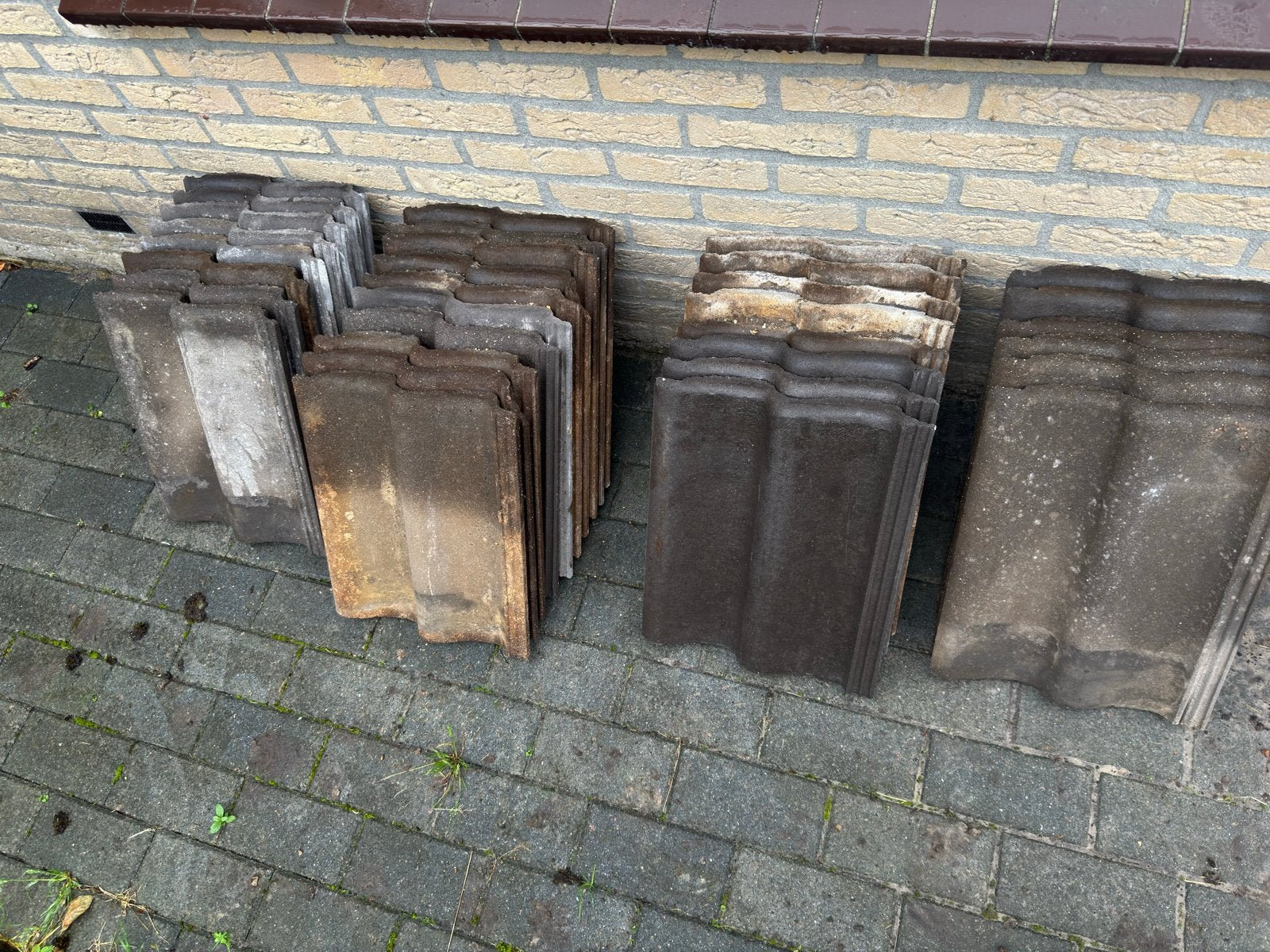 Sneldek dakpannen, Ophalen, Gebruikt, 5 tot 10 m², Dakpannen