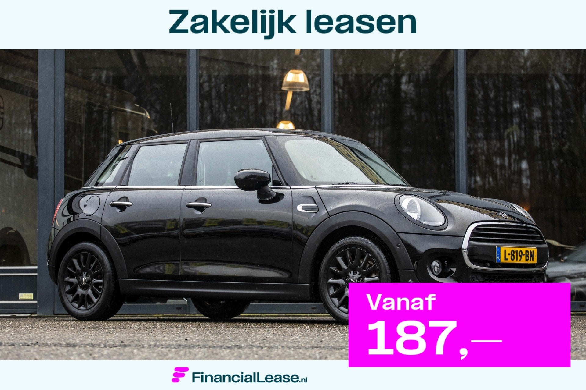 MINI One Mini 1.5 Chili, Auto's, Mini, Bedrijf, Lease, Financial lease, One, ABS, Airbags, Airconditioning, Alarm, Automatische klimaatregeling