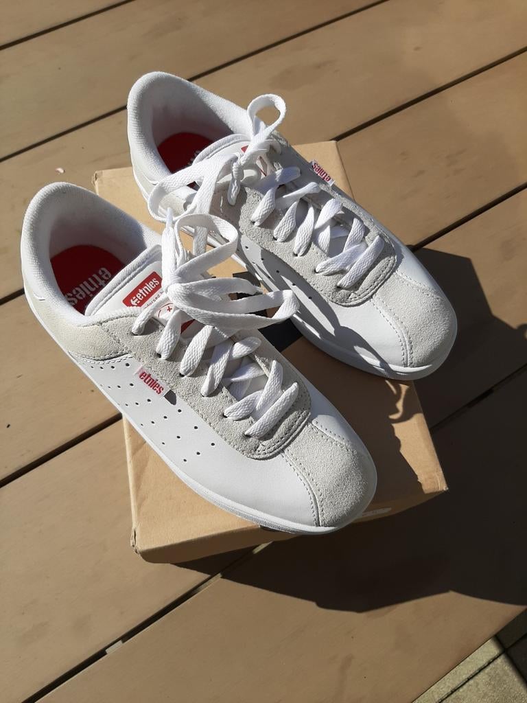 Etnies the scam sneakers wit - Maat 38 nieuw, Etnies, Wit, Nieuw, Ophalen of Verzenden