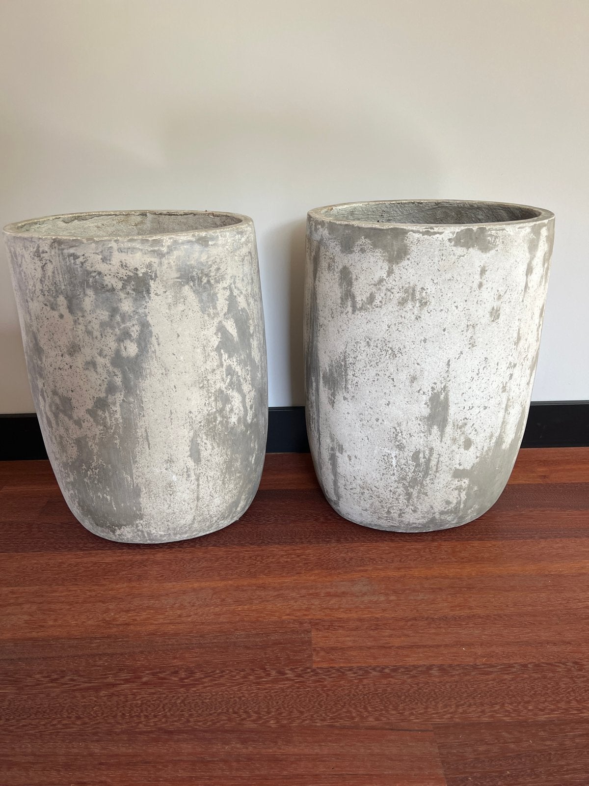 Set landelijke plantenpotten, Ophalen, Gebruikt, Minder dan 60 cm, Rond