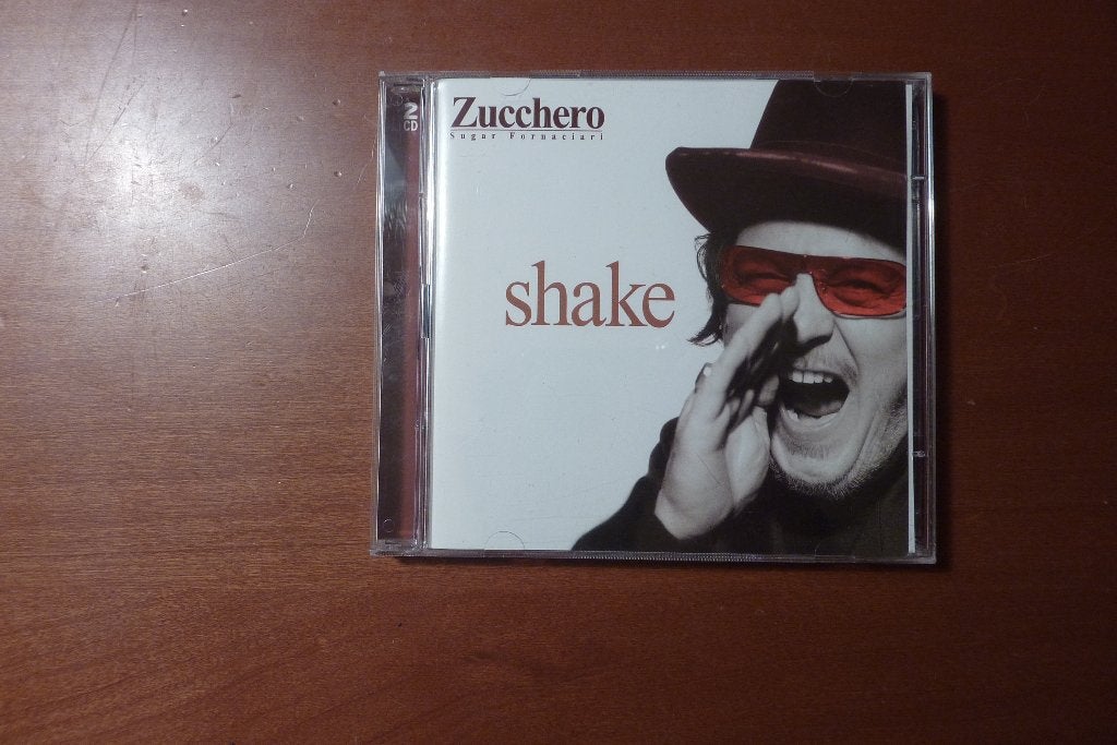 Zucchero Sugar Fornaciari - Shake, Gebruikt, Ophalen of Verzenden, Poprock, Album