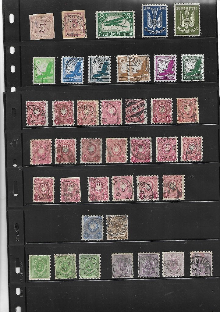 Jo Duitse staten mix zie scans, Postzegels en Munten, Postzegels | Nederland, Ophalen of Verzenden, Gestempeld