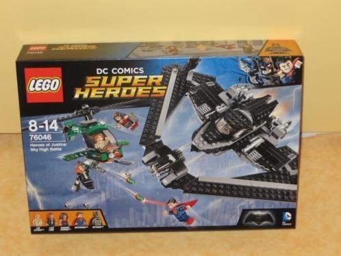LEGO 76046 Super Heroes Heroes of Justice Luchtduel nieuw, Overige thema's, Lego, Nieuw, Ophalen of Verzenden