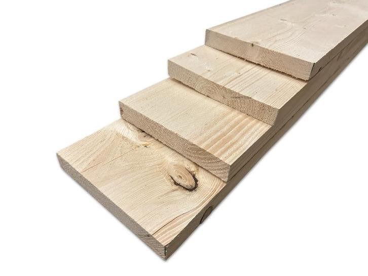 Steigerhout | Steigerplanken | Blank & Old Grey | tot 500 cm, Ophalen, 25 tot 50 mm, Nieuw, Plank