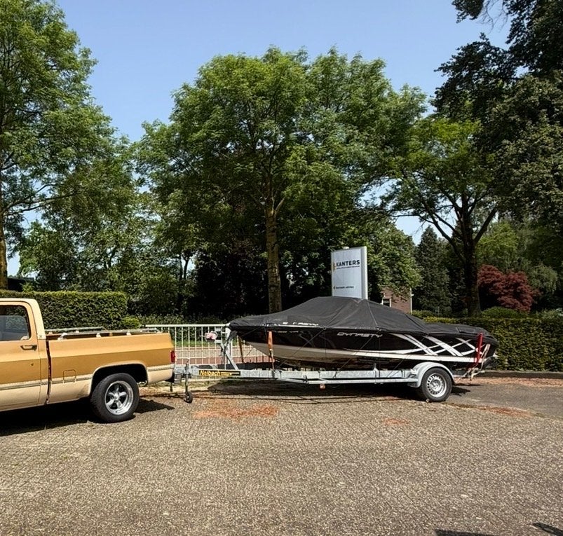 Speedboot Dynasty Atlanti 3.0 140 pk met Nelbach trailer, Watersport en Boten, Ophalen, Overige merken, Gebruikt, 1.90 meter