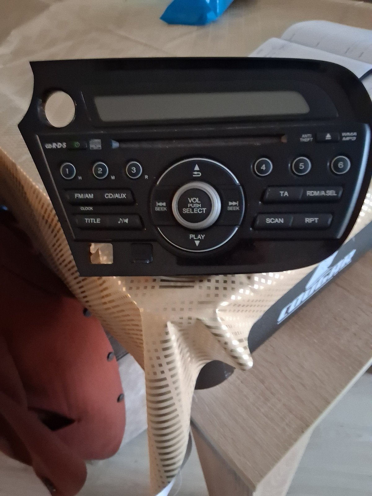 auto radio voor honda  zwart, Ophalen, Zo goed als nieuw