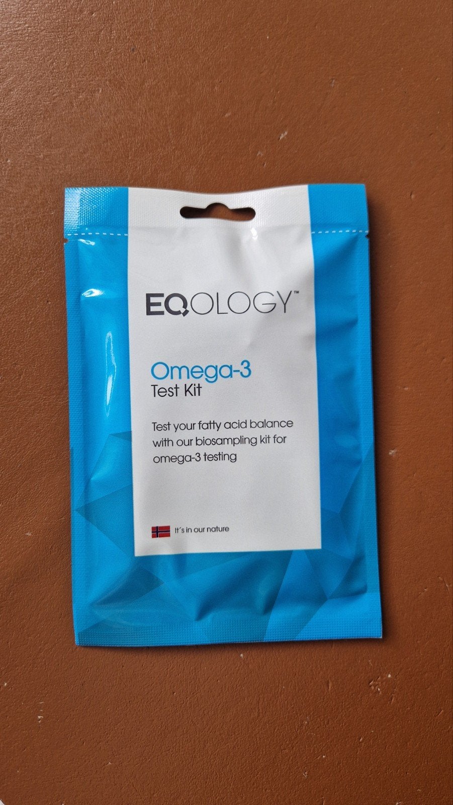 Eqology Omega-3 Test Kit - Meet je vetzuurbalans, Ophalen of Verzenden, Nieuw, Overige typen