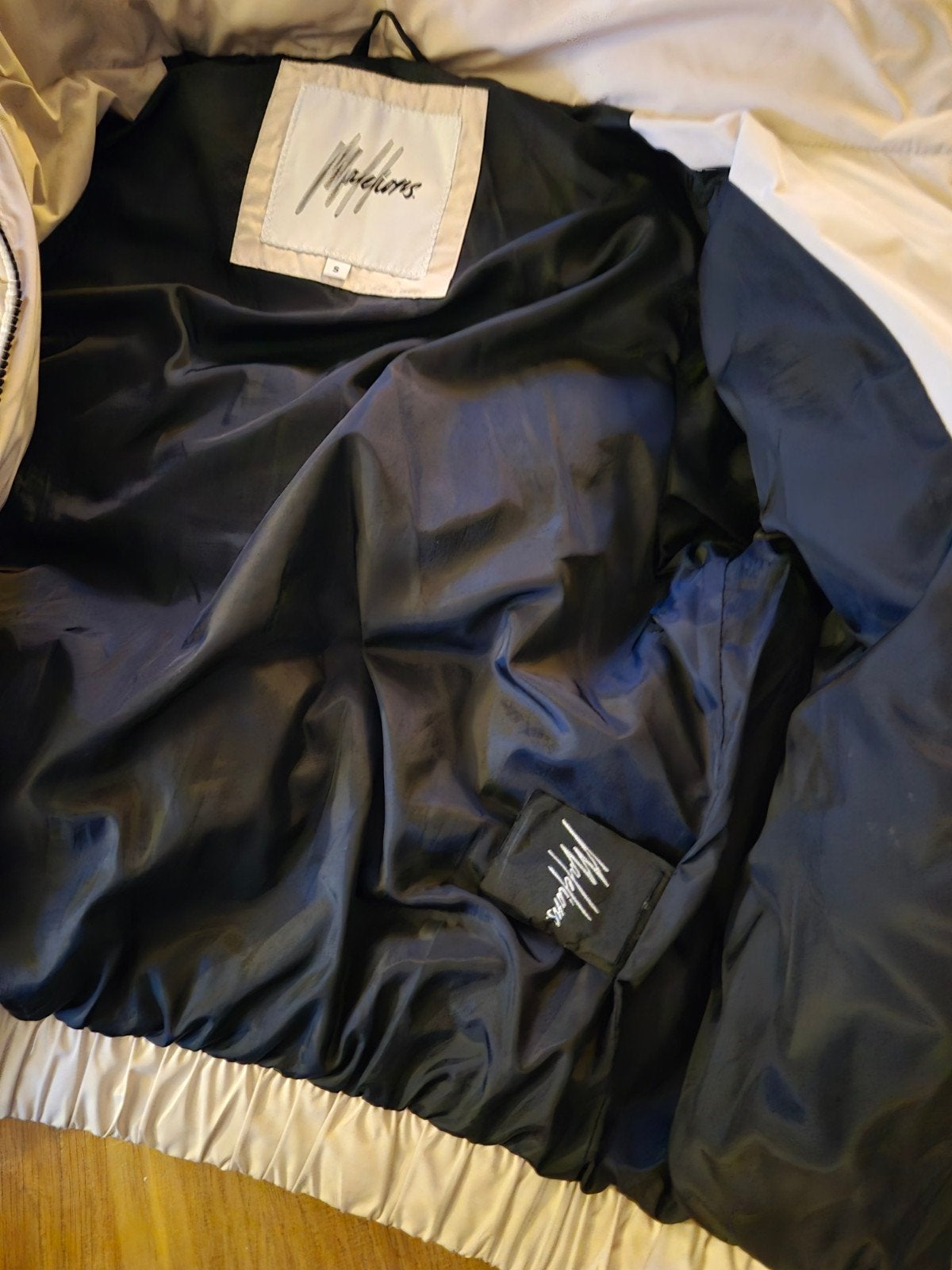 Malelions winterjas maat s, Kleding | Dames, Maat 38/40 (M), Malelions, Beige, Ophalen of Verzenden