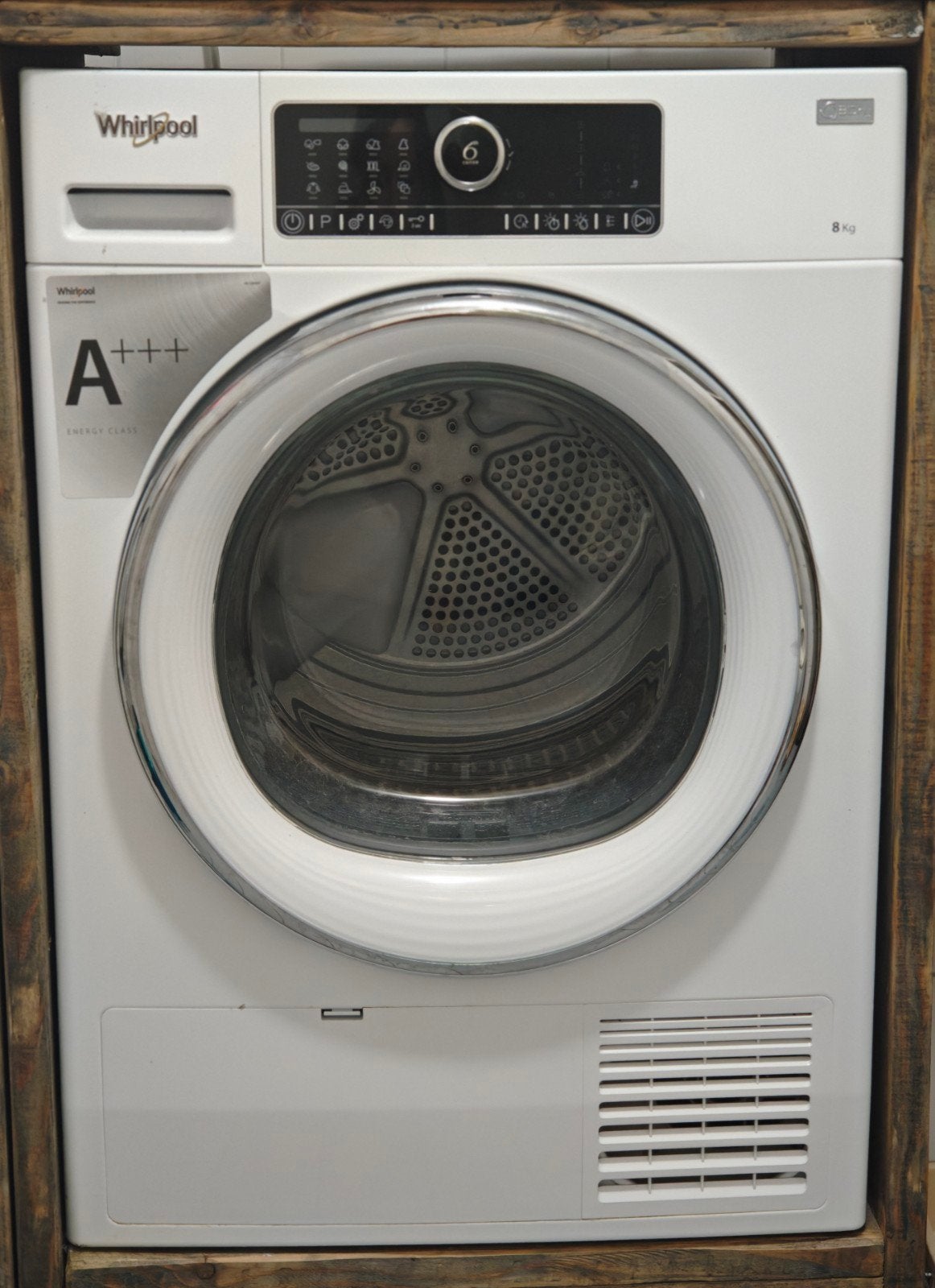 Whirlpool droger, Ophalen