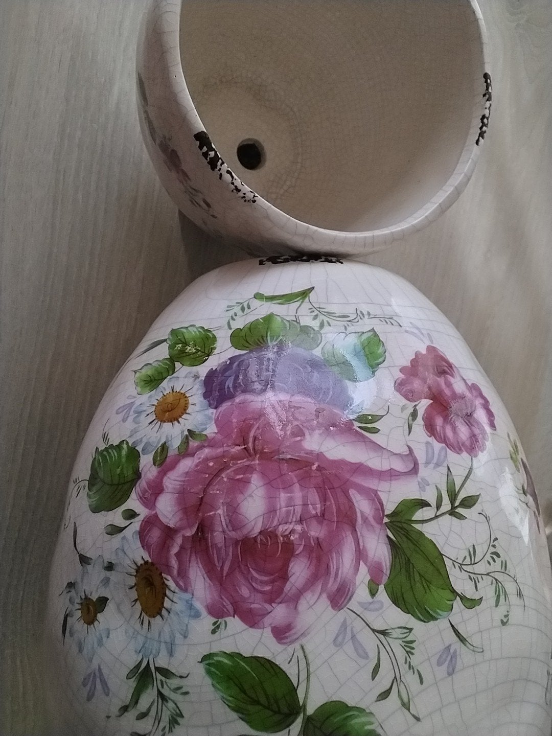 bloempotten set, Rond, Binnen, Ophalen of Verzenden, Zo goed als nieuw