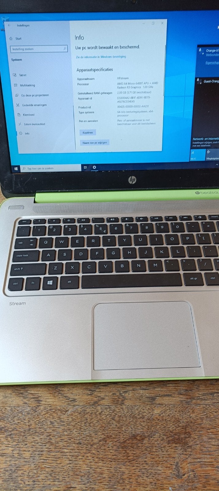 Hp Stream refurbished+ Windows 10 Enterprise bieden vanaf 29, Ophalen, Refurbished, Windows