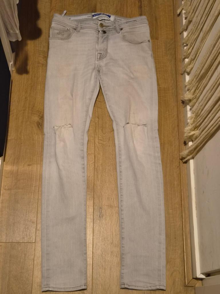 Jacob Cohen Jeans Lichtgrijs Maat 31, Kleding | Heren, Spijkerbroeken en Jeans, W32 (confectie 46) of kleiner, Ophalen of Verzenden