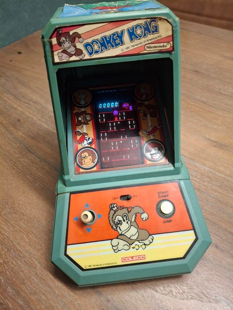 Vintage Donkey Kong Coleco Game & Watch Console, Spelcomputers en Games, Spelcomputers | Overige, Ophalen, Gebruikt