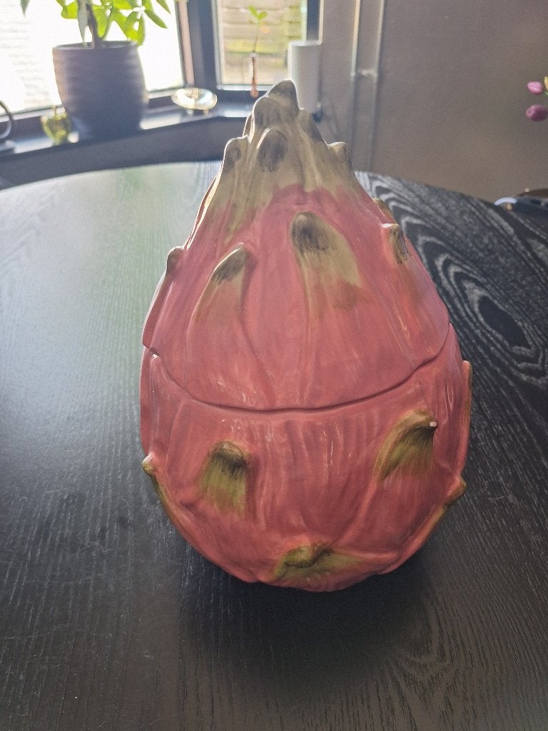 Dragonfruit opberg(voorraad)pot, Ophalen, Groen, Nieuw, Voorraadpot