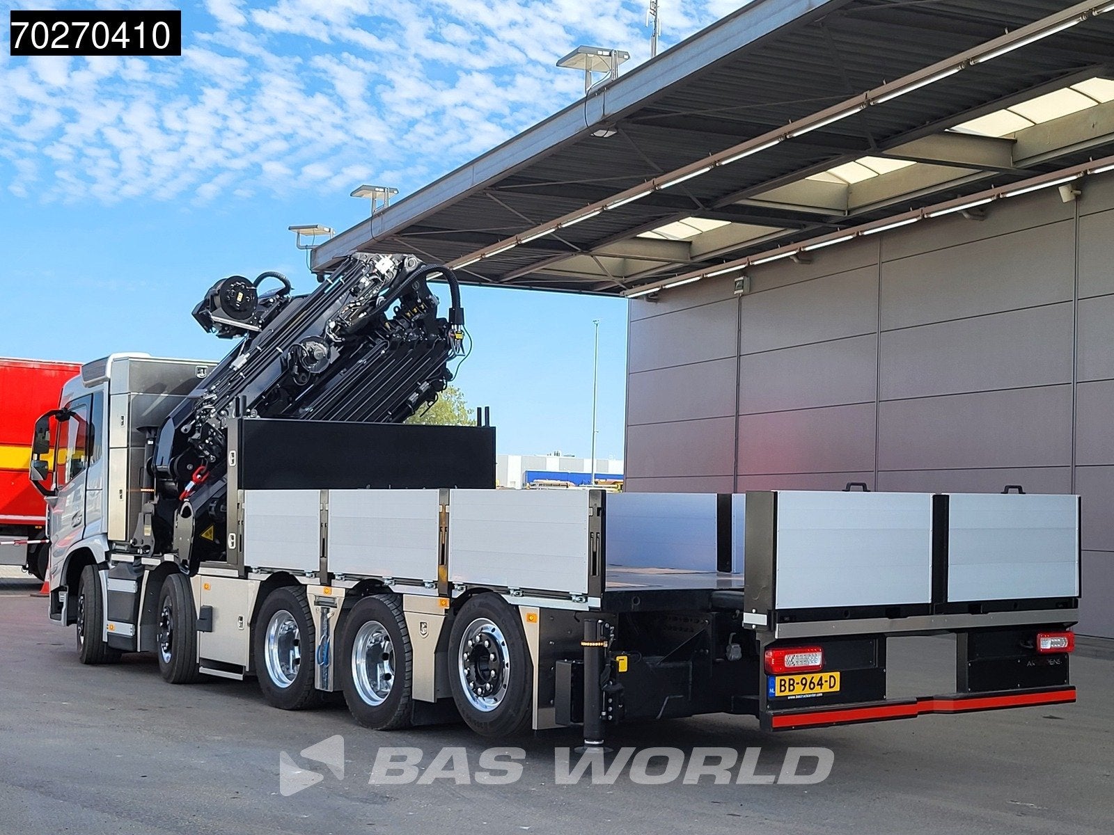 Volvo FM 500 10X4 NEW! Palfinger PK580 TEC + PJ090C JIB 2.5t, Auto's, Automaat, Overige kleuren, Leder, Bedrijf