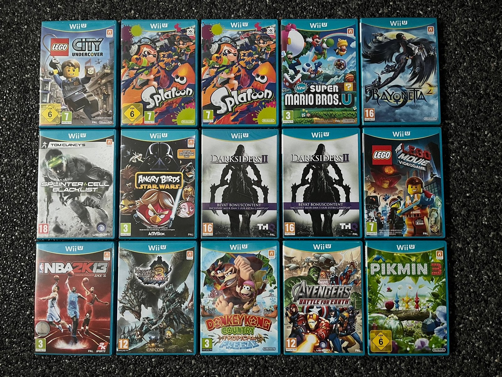 Nintendo WiiU spelletjes deel #1/2, Avontuur en Actie, 2 spelers, Ophalen of Verzenden, Zo goed als nieuw