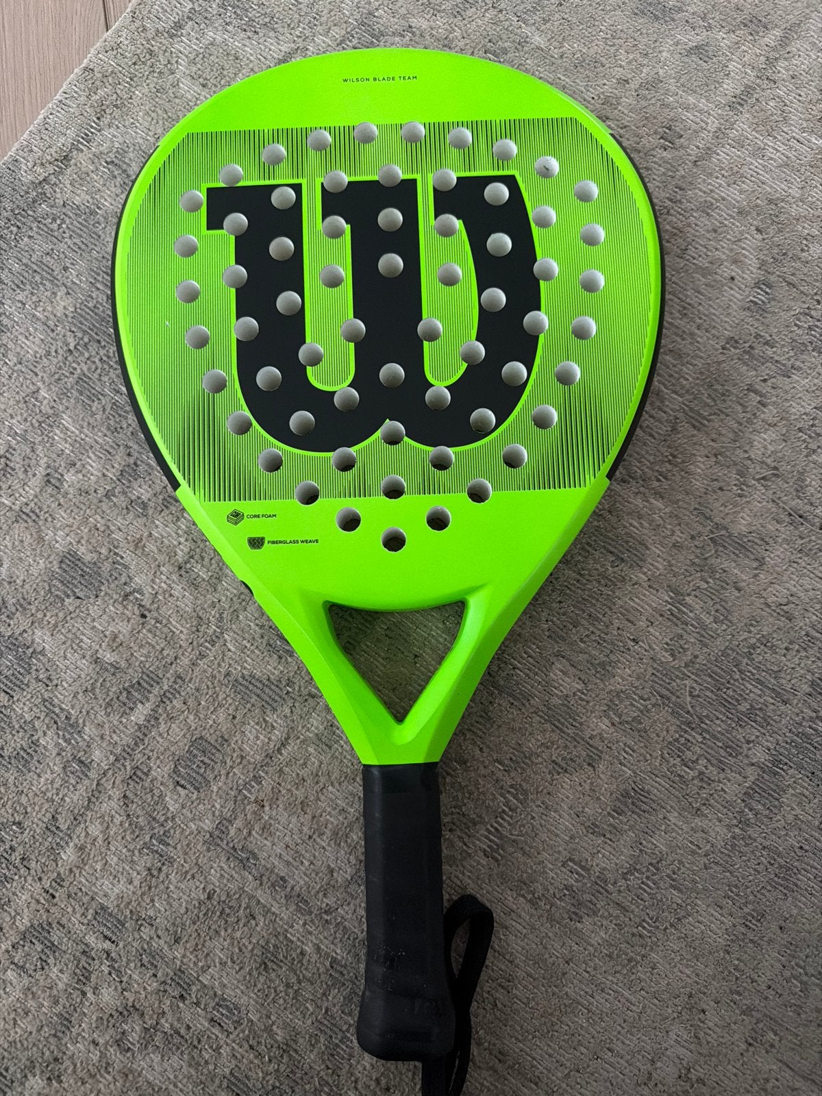 Wilson Blade Team Padelracket - Zo goed als nieuw, Sport en Fitness, Padel, Ophalen of Verzenden, Zo goed als nieuw, Padelracket