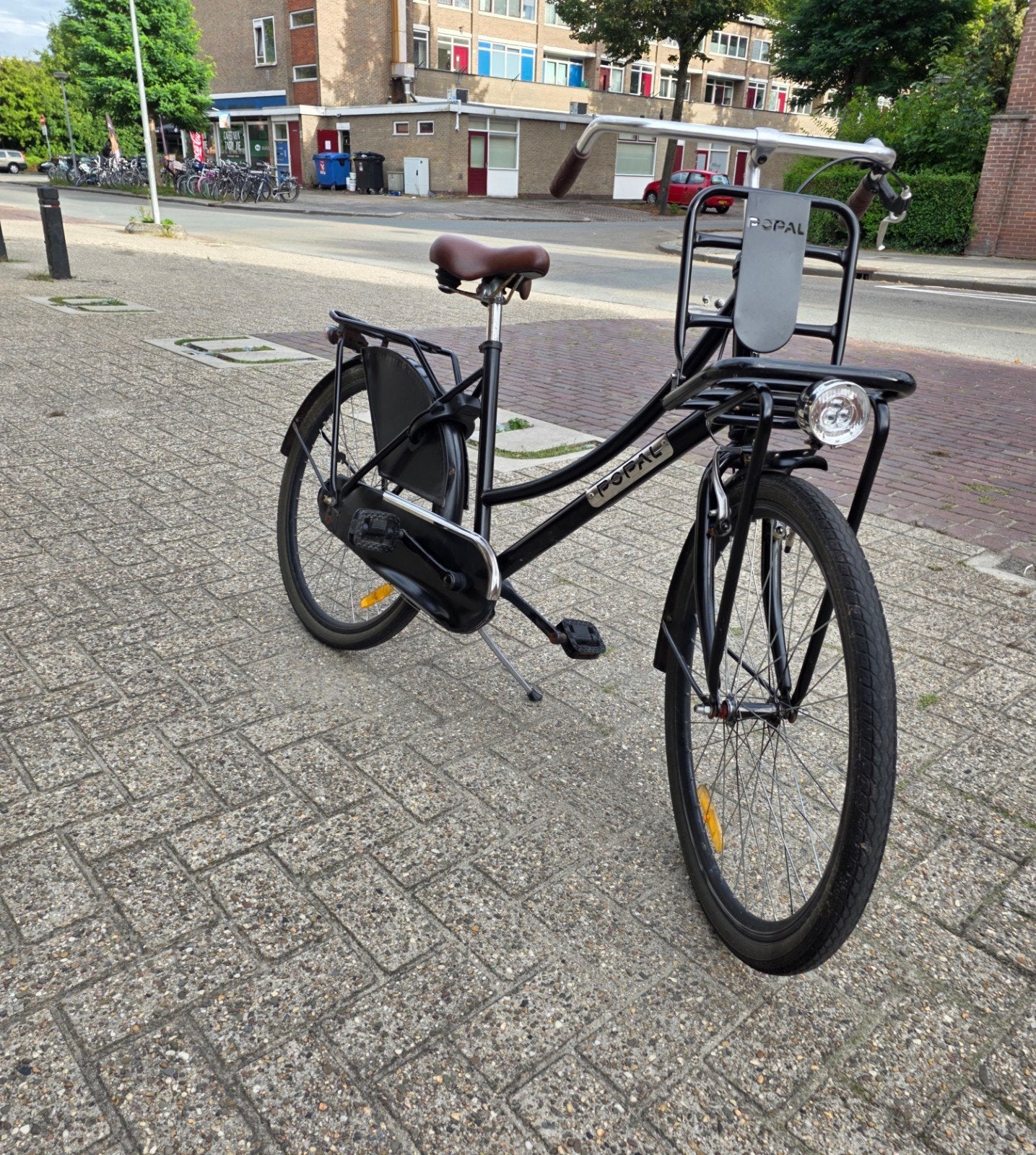 3 stuk 26 inch zeer sterke dames transportfiets Popal , Her, Terugtraprem, Gebruikt, Ophalen of Verzenden, 26 inch of meer