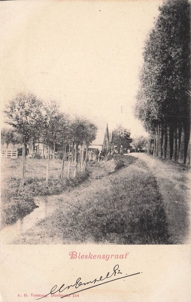 702-280-001 Bleskensgraaf, Verzenden, Voor 1920, Zuid-Holland
