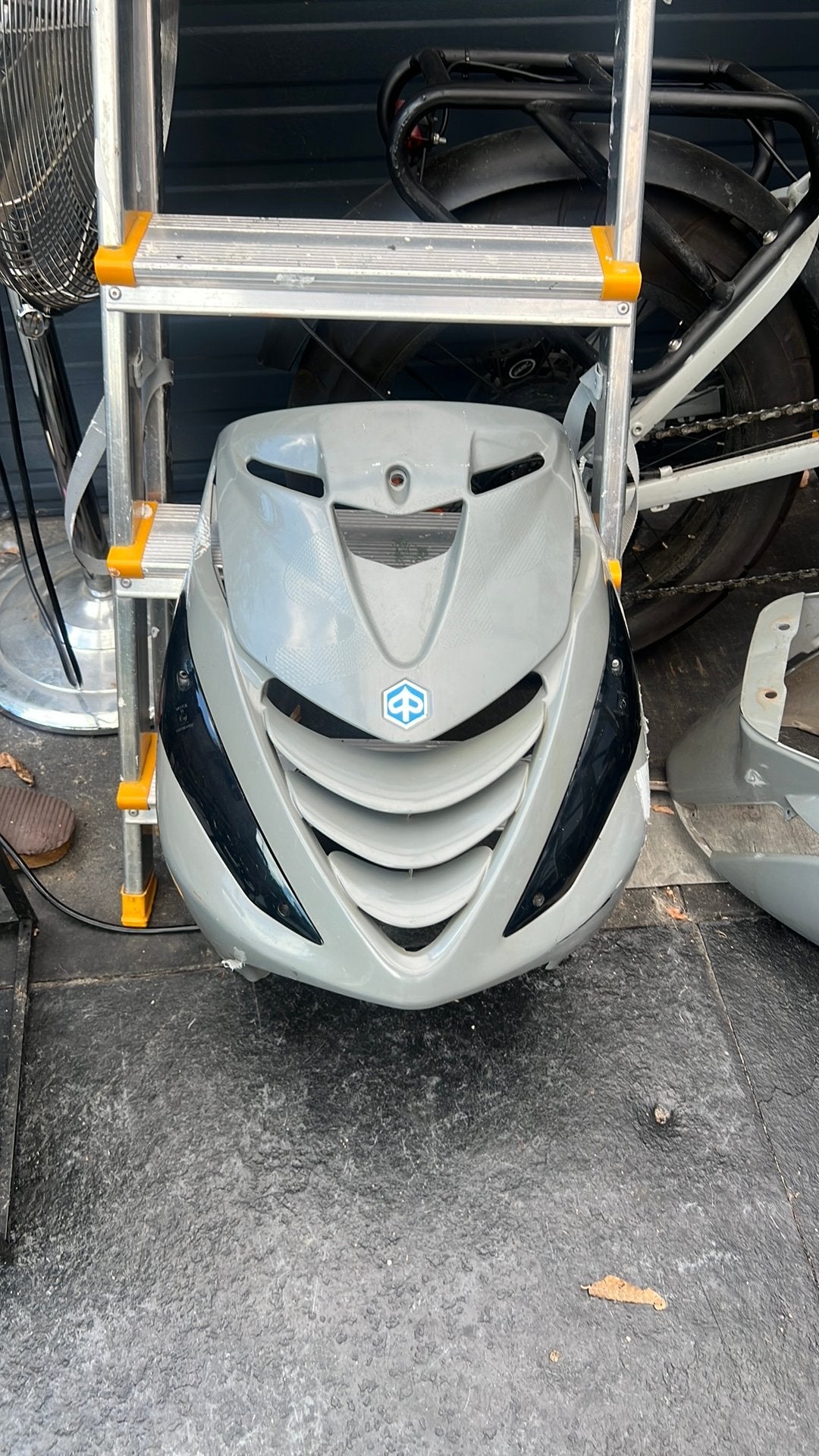 Zip kappen + voorledjes, Fietsen en Brommers, Ophalen of Verzenden, Zo goed als nieuw, Kap, Piaggio