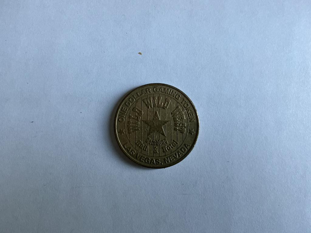 Wild Wild West Casino Token Las Vegas Nevada, Ophalen of Verzenden, Overige waardes, Losse munt