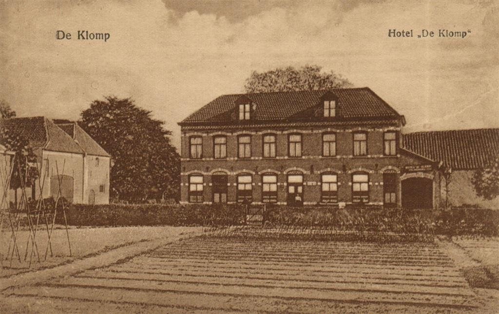 De Klomp - Hotel De Klomp - ongelopen, Ophalen of Verzenden, 1920 tot 1940, Ongelopen, Gelderland