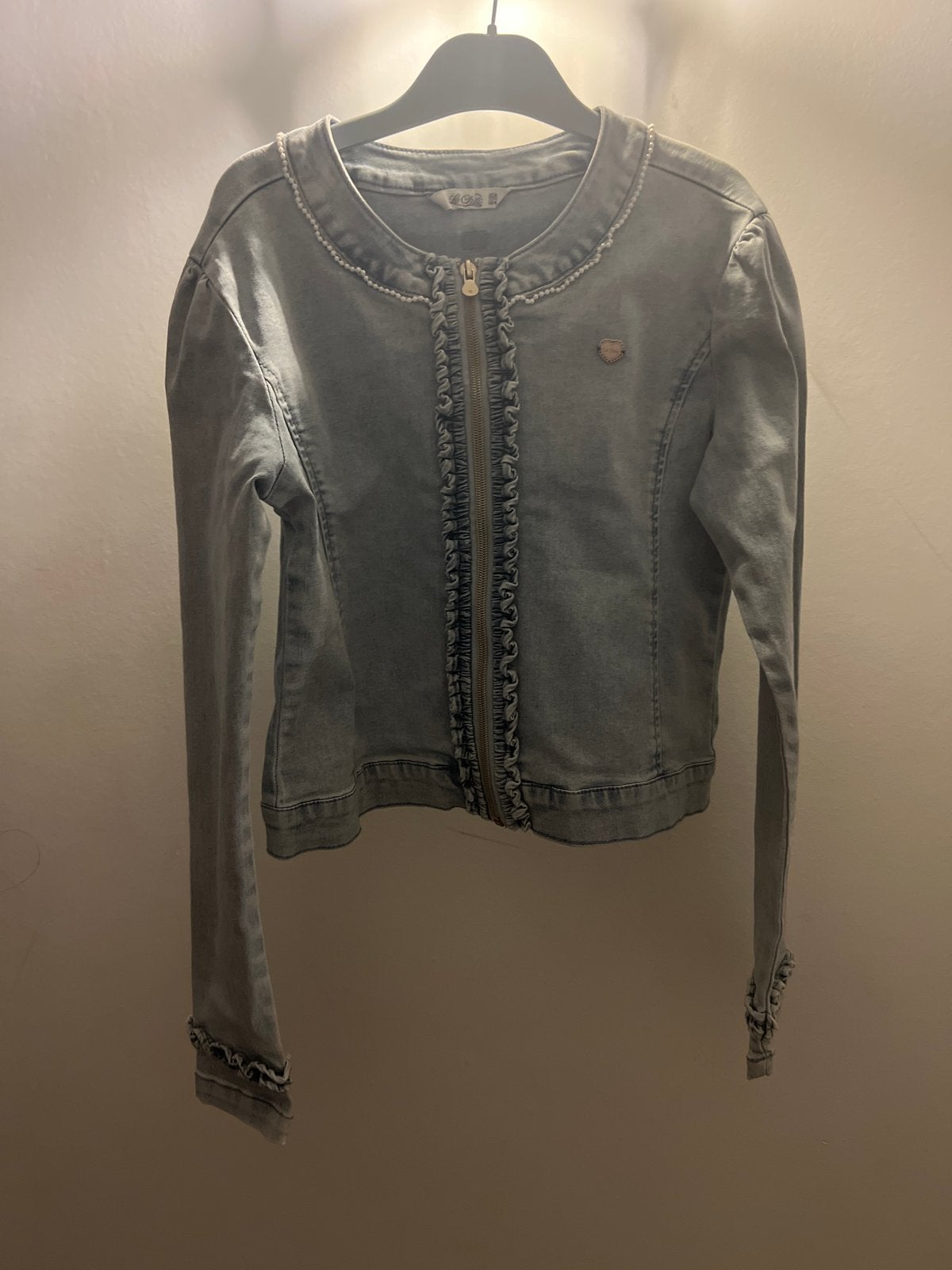 Le Chic spijkerjasje voor de zomer maat 158/164, Ophalen of Verzenden, Zo goed als nieuw, Meisje, Jas
