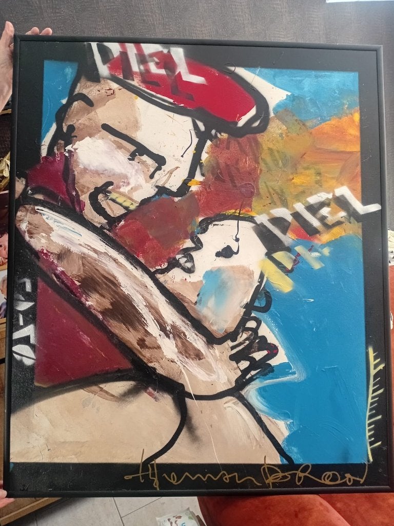 Origineel Herman Brood schilderij, Ophalen