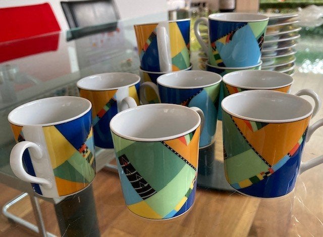 Design Espresso kopjes, Nieuw, Ophalen of Verzenden, Overige stijlen, Kop(pen) en/of Schotel(s)