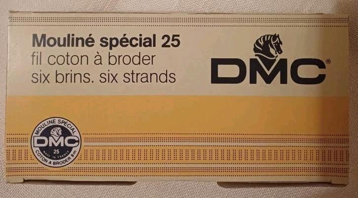 DMC Mouliné Spécial 25 Borduurzijde - Diverse Kleuren, Ophalen of Verzenden, Nieuw, Handborduren, Borduurgaren of Zijde