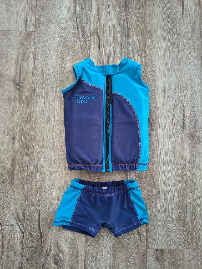 Compleet blauw EasySwim Pro zwemvest, drijfvest zwemles, M., Kinderen en Baby's, UV-zwemkleding, One size, Ophalen of Verzenden