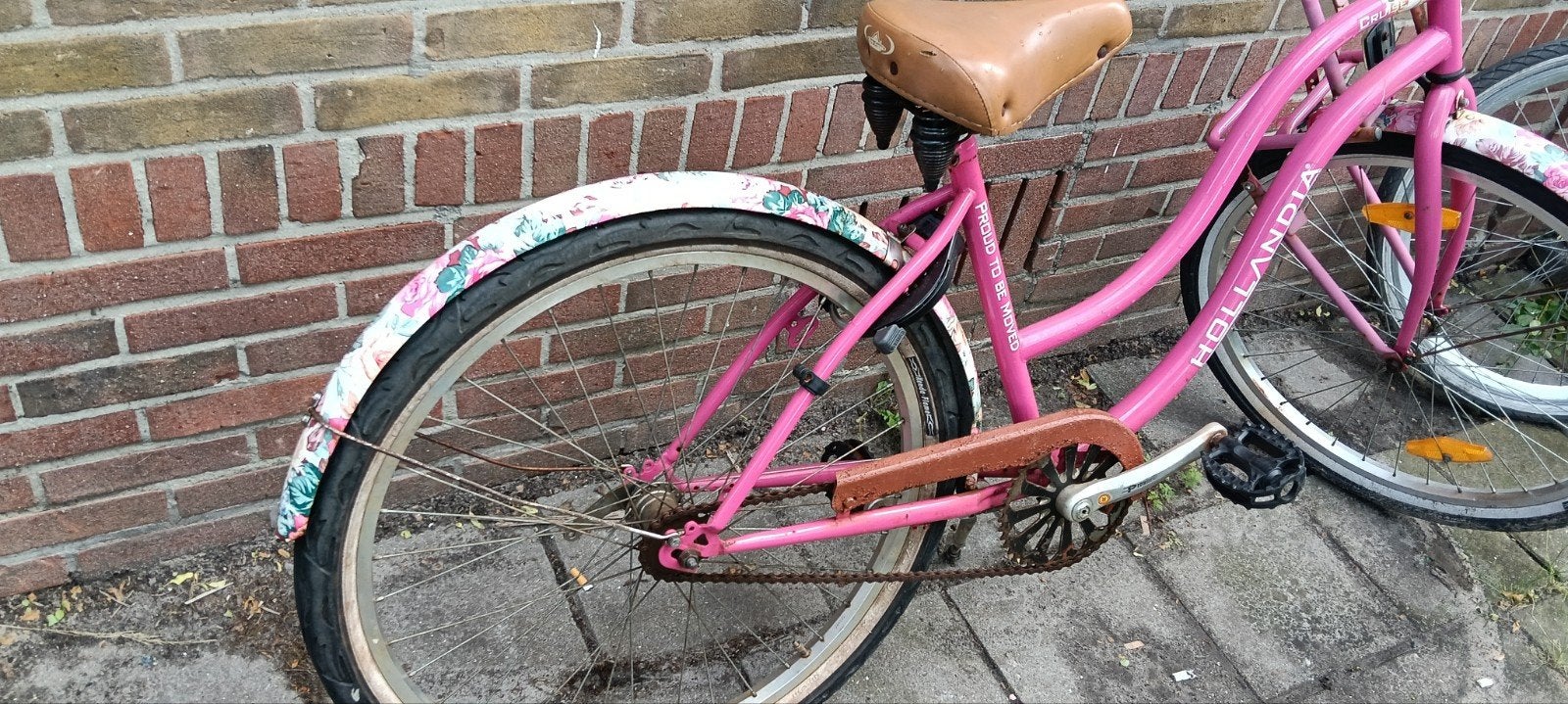 Hollandia meisjes fiets, Fietsen en Brommers, Ophalen, Gebruikt, 26 inch of meer