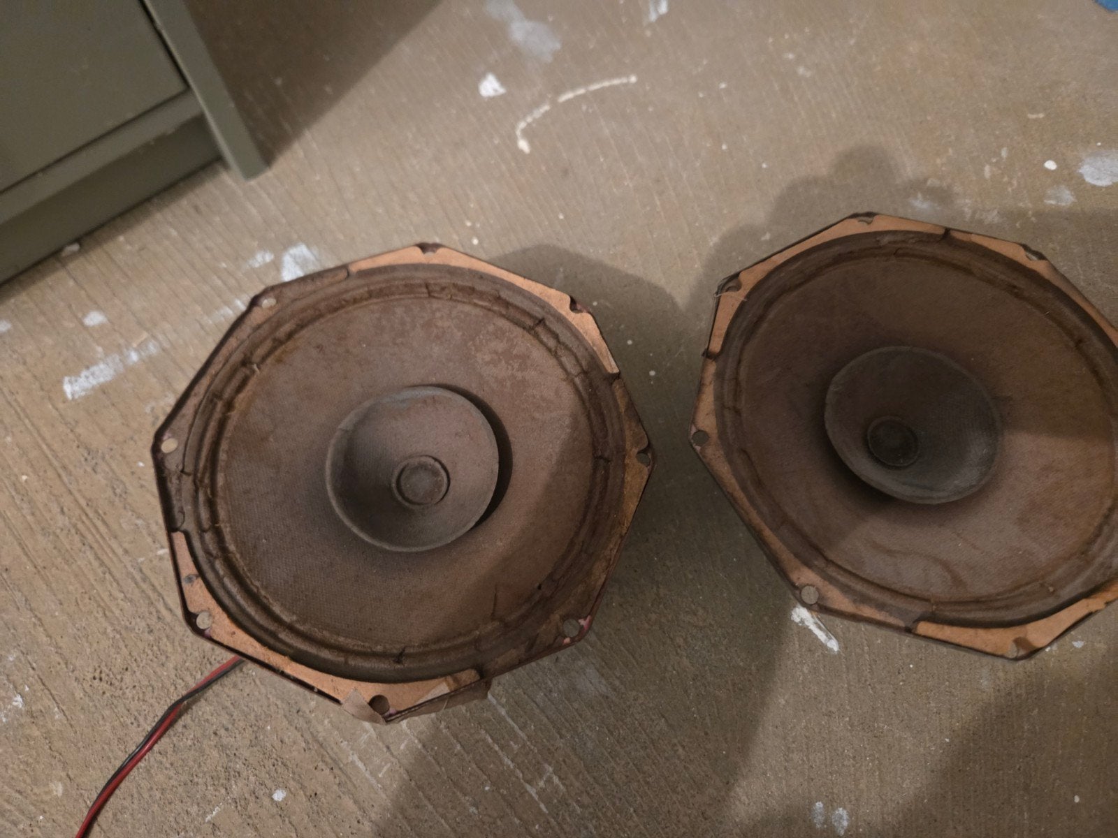 Vintage luidsprekers - 2 stuks philips, Ophalen of Verzenden, Niet werkend, Overige typen