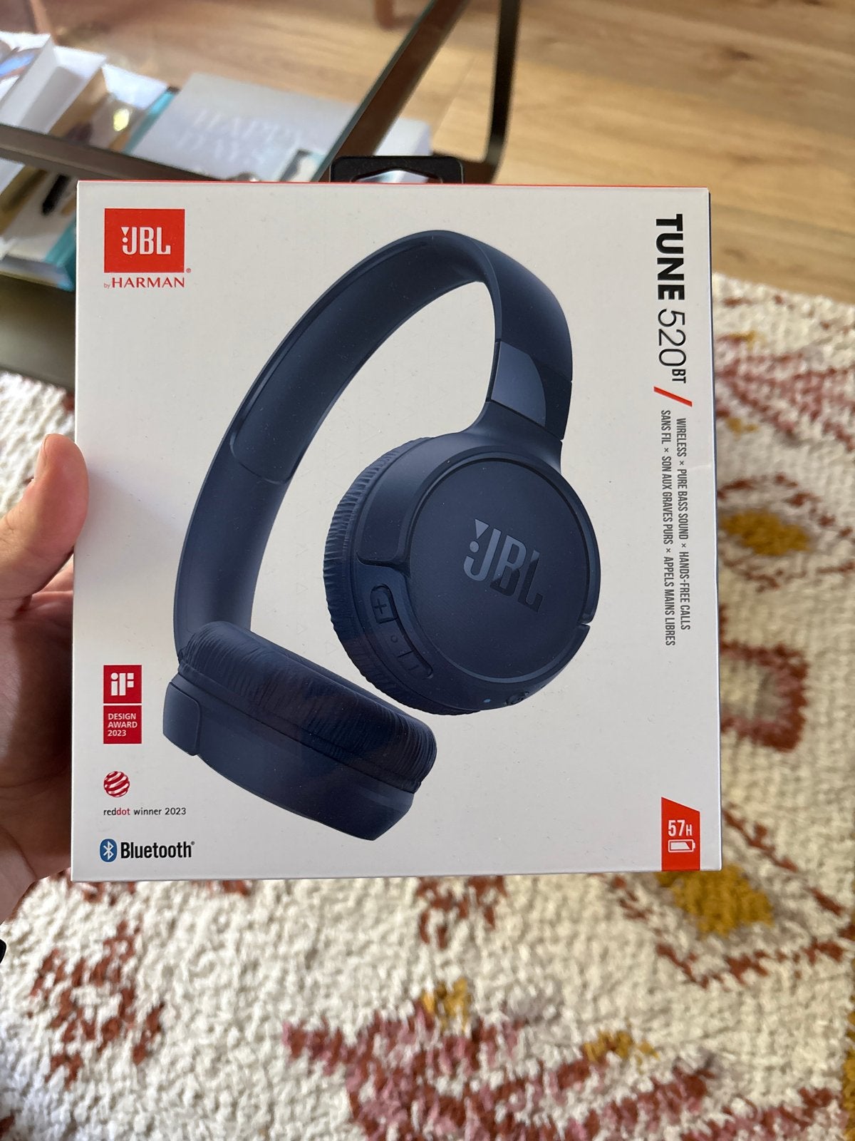 JBL Tune 520BT Draadloze On-ear Koptelefoon, Ophalen, JBL, Bluetooth, On-ear