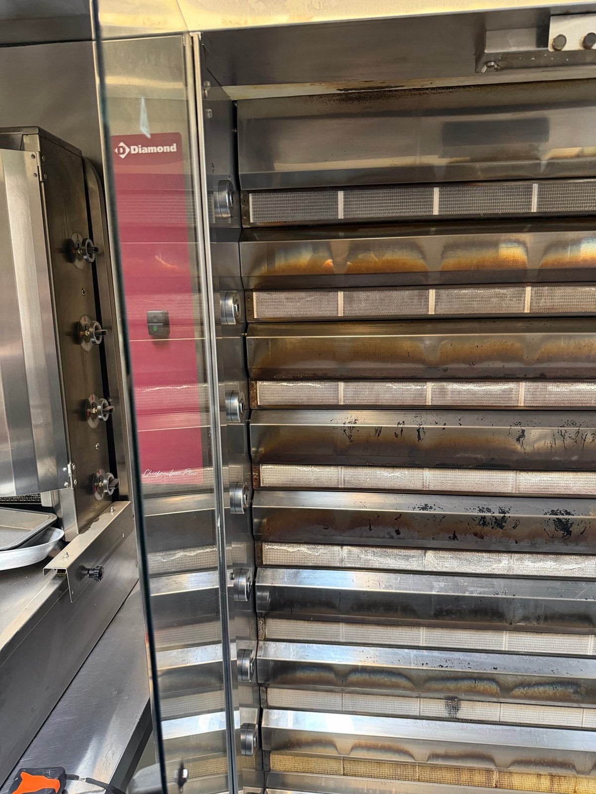 Diamond Kippengrill op gas - Perfecte staat, Ophalen, Gebruikt, Fornuis, Frituur en Grillen
