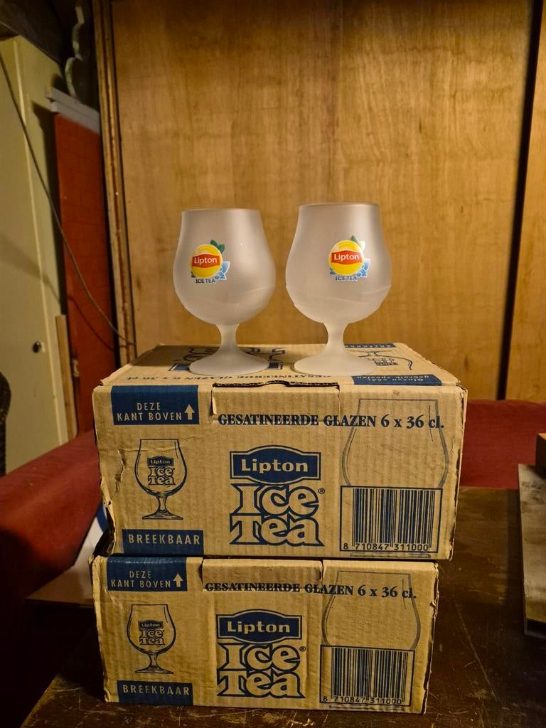 30 Lipton Ice Tea glazen, Ophalen