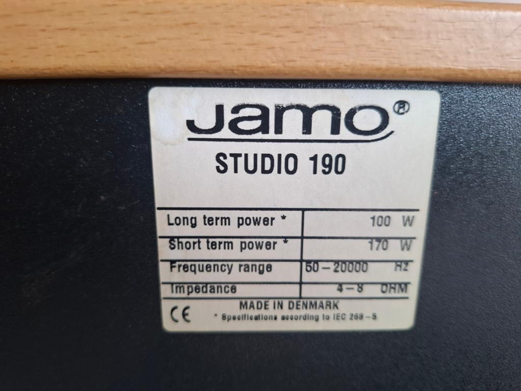 100  wat     boxen van jamo, Ophalen, 120 watt of meer, Subwoofer, Jamo