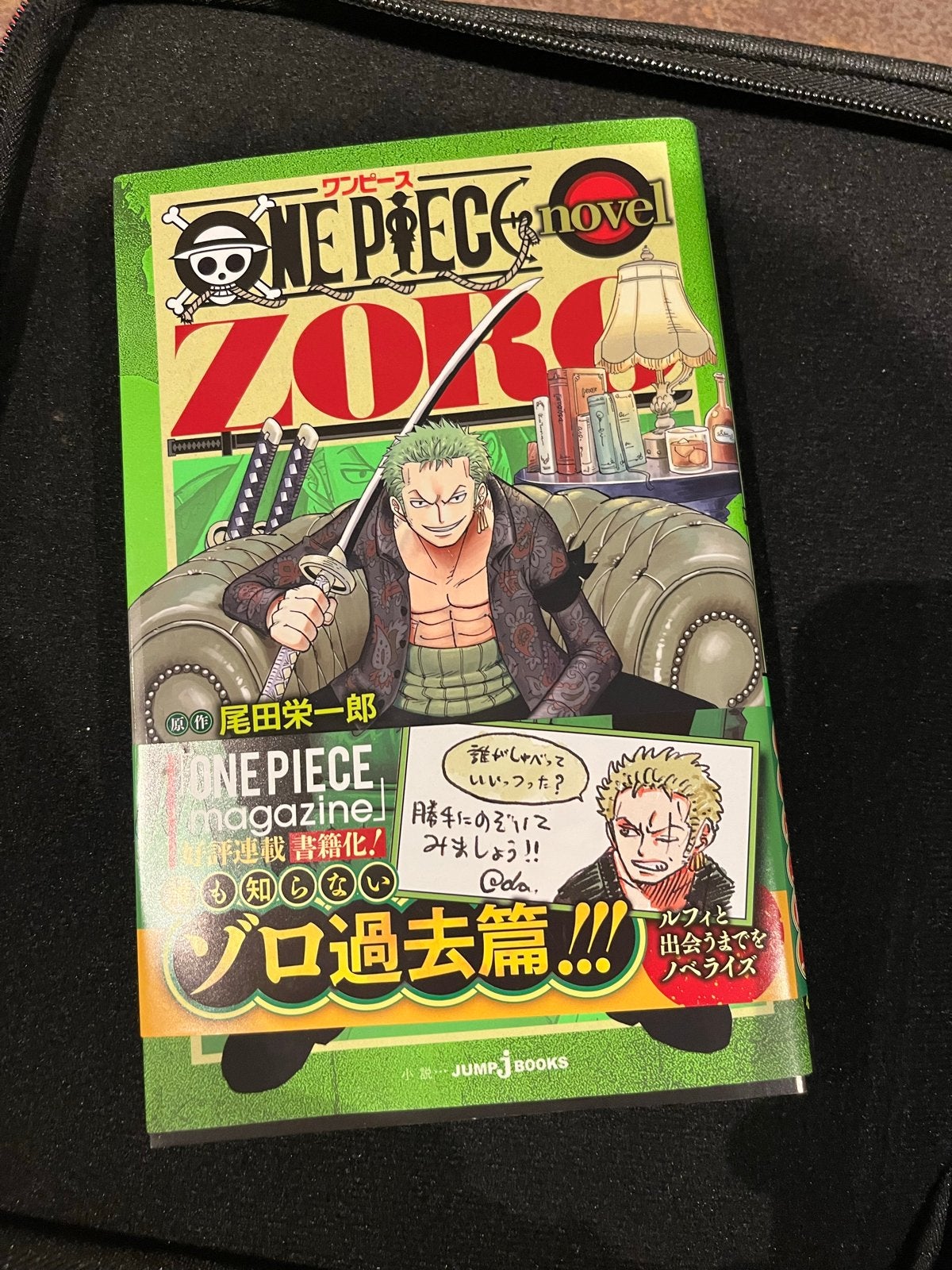 One Piece Novel ZORO - Manga/Boek, Ophalen of Verzenden, Zo goed als nieuw