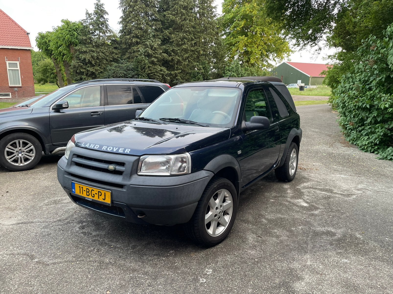 Land rover van 2003 voor onderdelen of klusser, Ophalen