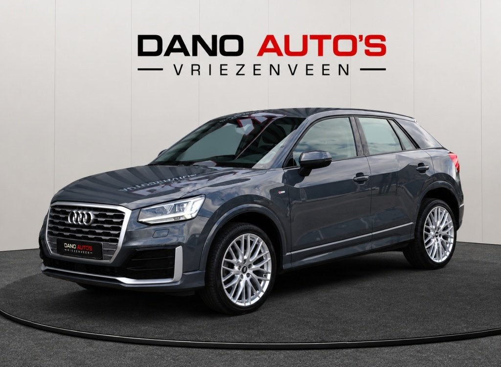 Audi Q2 2.0 TFSI 190PK S-Line Quattro LED/Navi/19'' inch/S-T, Auto's, Automaat, Dealer onderhouden, Stof, Gebruikt