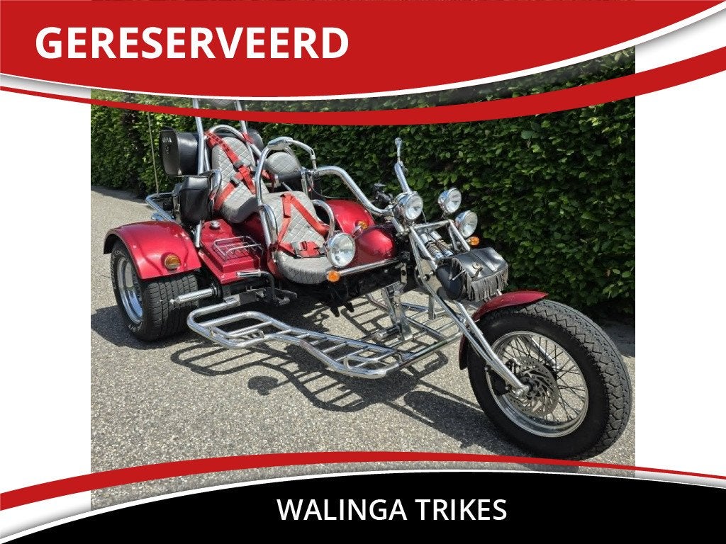 WK Rebell Trike *In prijs verlaagd!* (bj 2005), 1600 cc, Bedrijf, Meer dan 35 kW, Overig