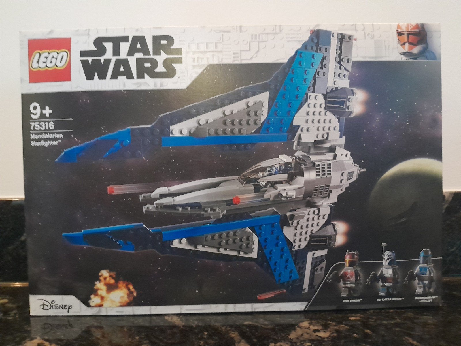 Nieuwe LEGO Star Wars 75316 Mandalorian Starfighter, Kinderen en Baby's, Star Wars, Lego, Nieuw, Inclusief minifiguren