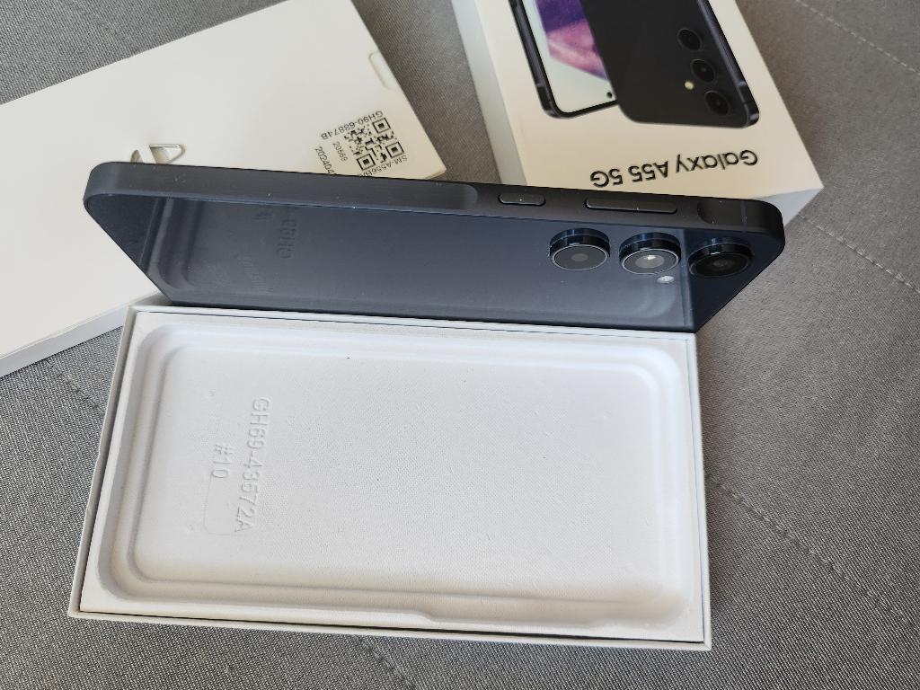 Samsung a55, Telecommunicatie, Zwart, Touchscreen, Ophalen of Verzenden, Zo goed als nieuw