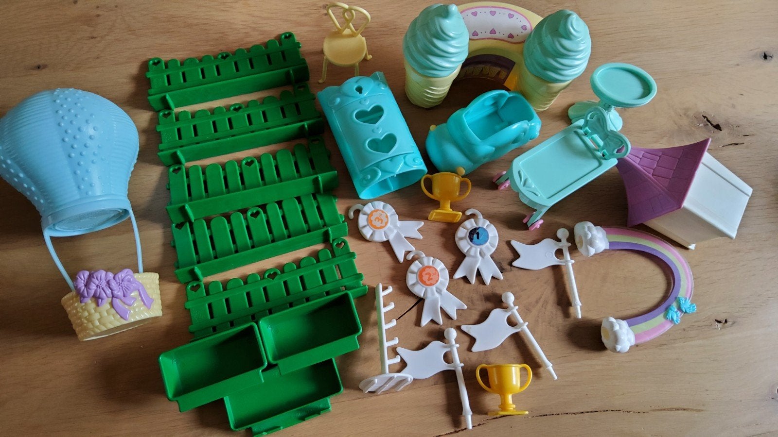 vintage My Little Pony Hasbro G1 onderdelen luchtballon ijs, Ophalen of Verzenden