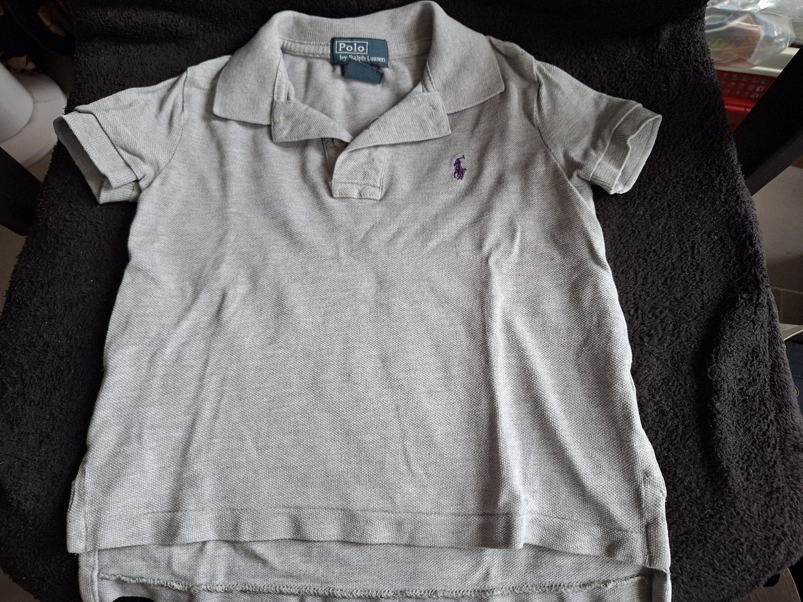 Grijs poloshirt van Ralph Lauren maat 92, Onbekend, Ophalen of Verzenden, Zo goed als nieuw, Ralph Lauren